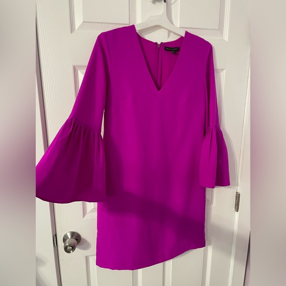 Banana Republic Purple Dress | Size 6 - Picture 3 of 9